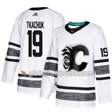 Calgary Flames Hockeydrakt Matthew Tkachuk 19 Hvit 2019 NHL All-Star Adidas Authentic - Herre